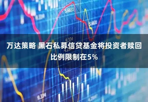 万达策略 黑石私募信贷基金将投资者赎回比例限制在5%
